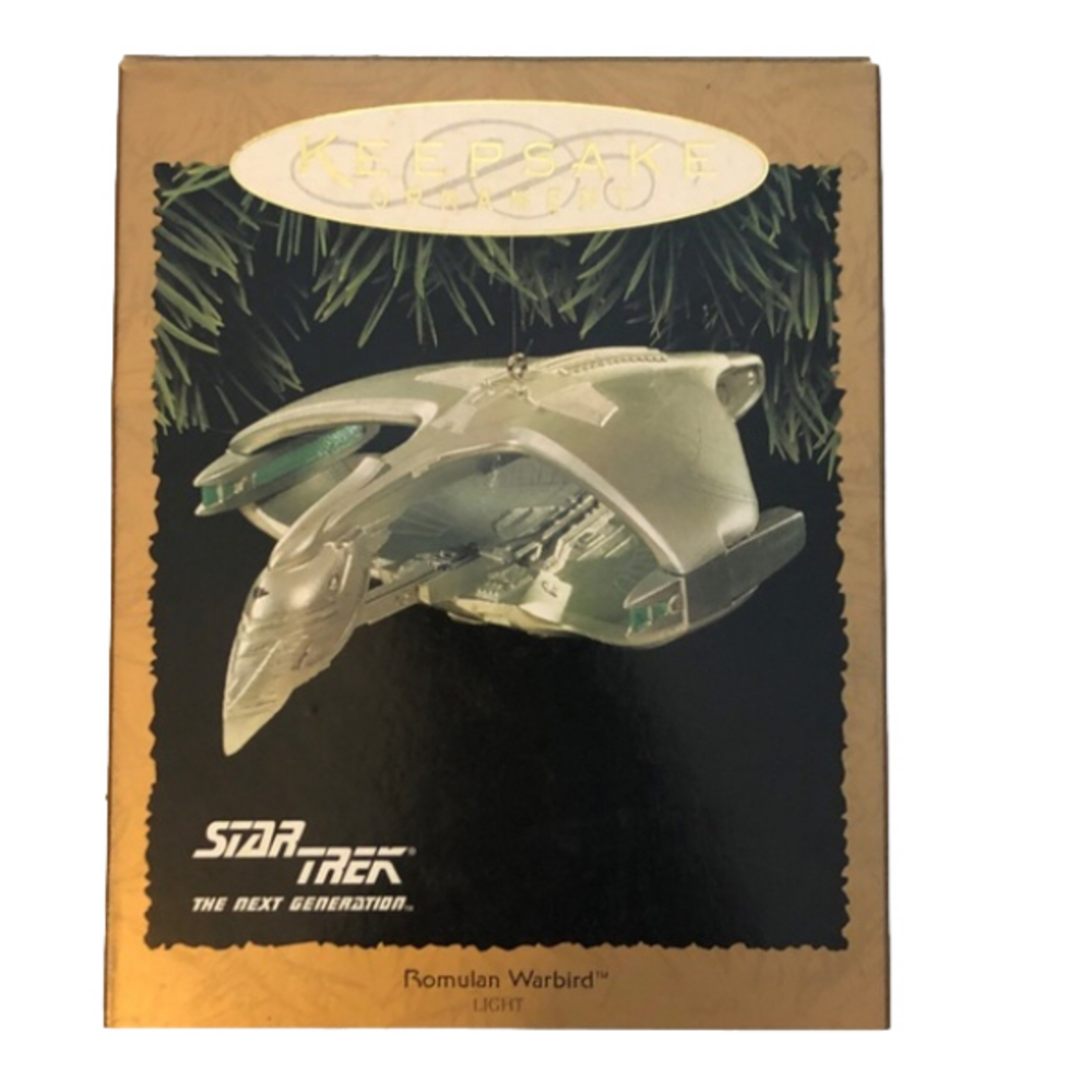 Vintage 1995 Star Trek Romulan Warbird Hallmark Keepsake Ornament